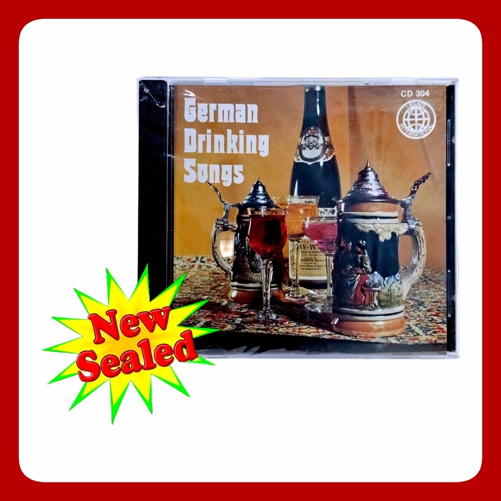 German Drinking Songs Legacy CD 304 Folk Polka Music New Sealed Album Beer Fest